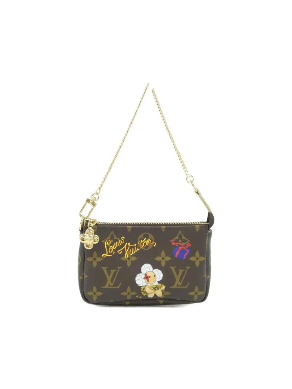 Louis Vuitton Monogram Mini Pochette Pouch - Picture 1 of 7